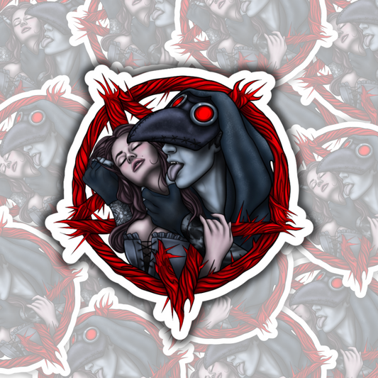 Plague Dr. Twisted Sticker